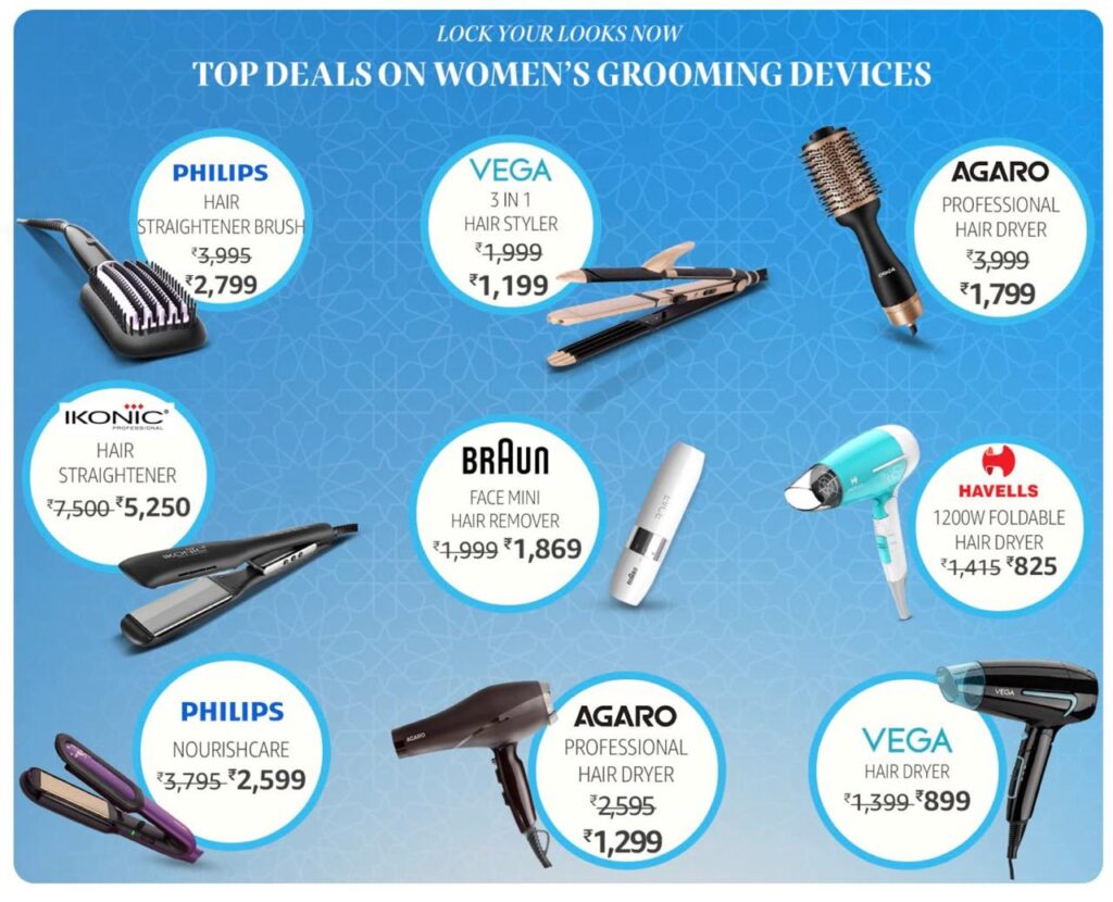 Women's natural grooming products