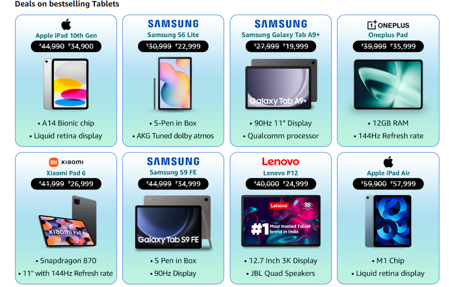 Best tablet under 10000 in India