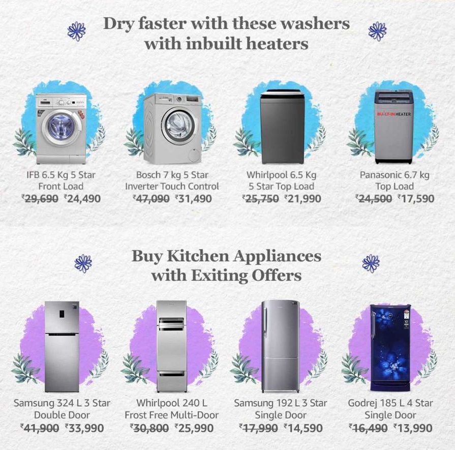 Affordable home appliances in India