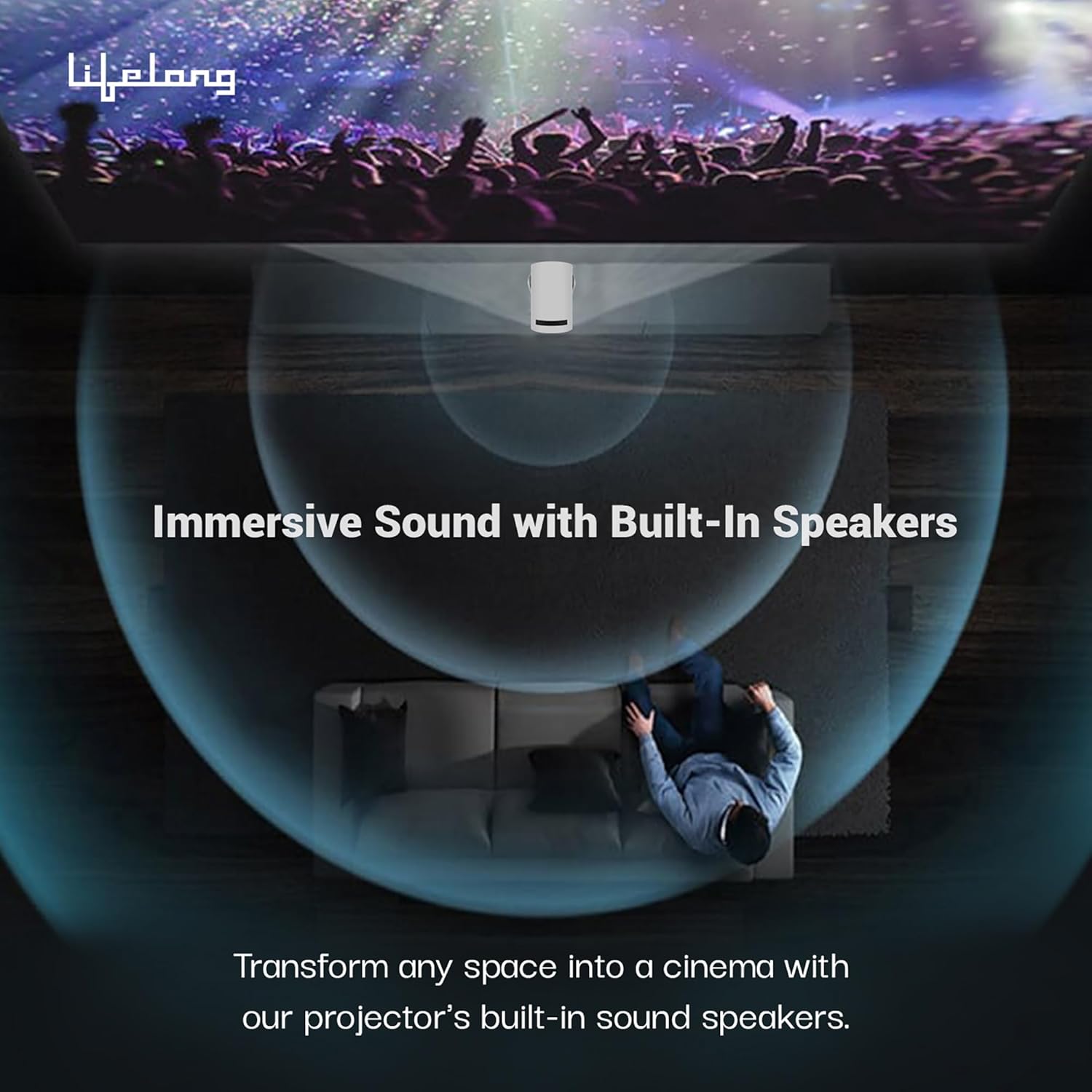smart TV projectors for home Entertainment