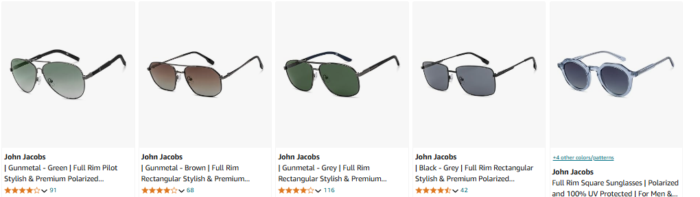 top sunglasses for men and women in India