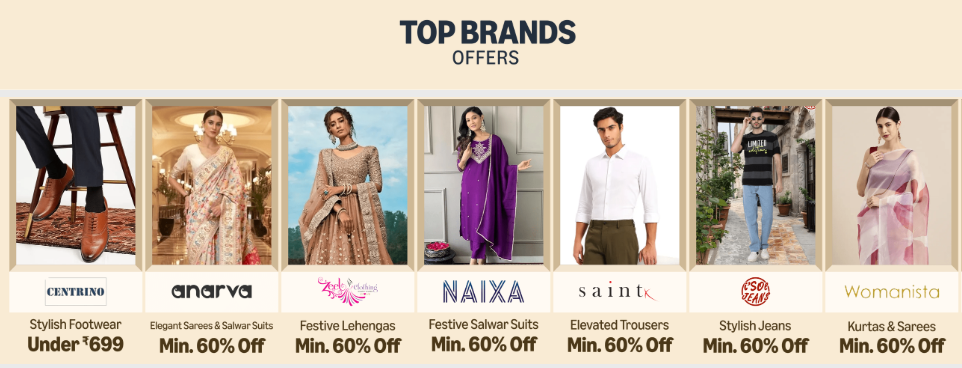 Attractive Offers and Discounts on Cloth Shopping