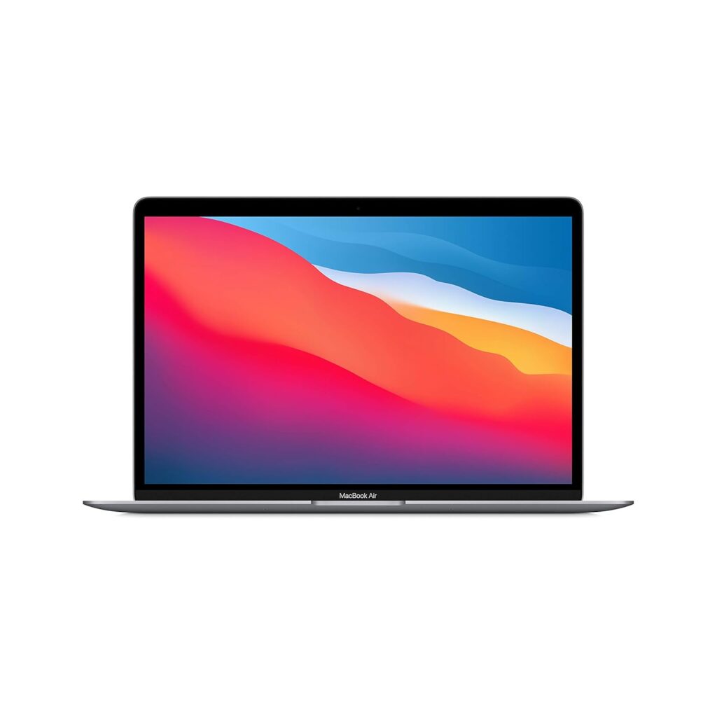 Apple MacBook Air Laptop: Apple M1 chip, 13.3-inch/33.74 cm Retina Display, 8GB RAM, 256GB SSD Storage, Backlit Keyboard, FaceTime HD Camera, Touch ID