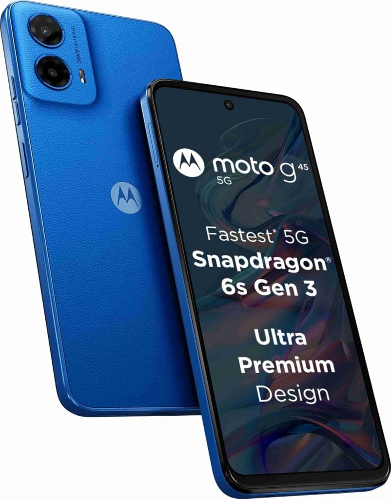 Motorola G45 5G Brilliant Blue, 8GB RAM, 128GB Storage