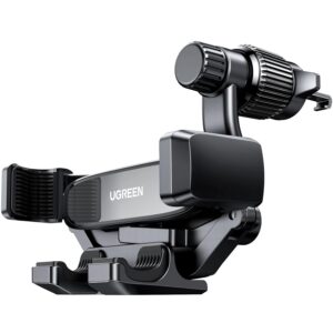 UGREEN Car Phone Holder Air Vent, 2024 Gravity Mount, Enjoy The Comfort of AC, Auto Lock Cradle, Compatible with iPhone 16 Pro Max, and More